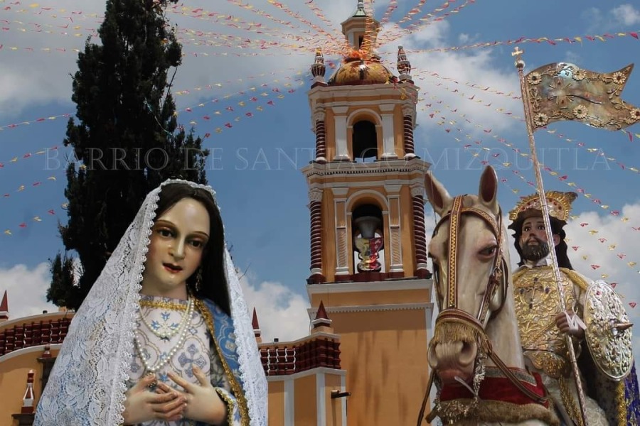 Fiesta de La Inmaculada Concepción y Las Galletas en El Barrio de Santiago